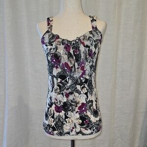 WHBM Ruffled Tank Top